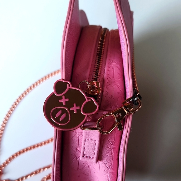 Jeffree Star X Shane Dawson Pink Pig Crossbody Purse - Limited Release Piece - Picture 8 of 10